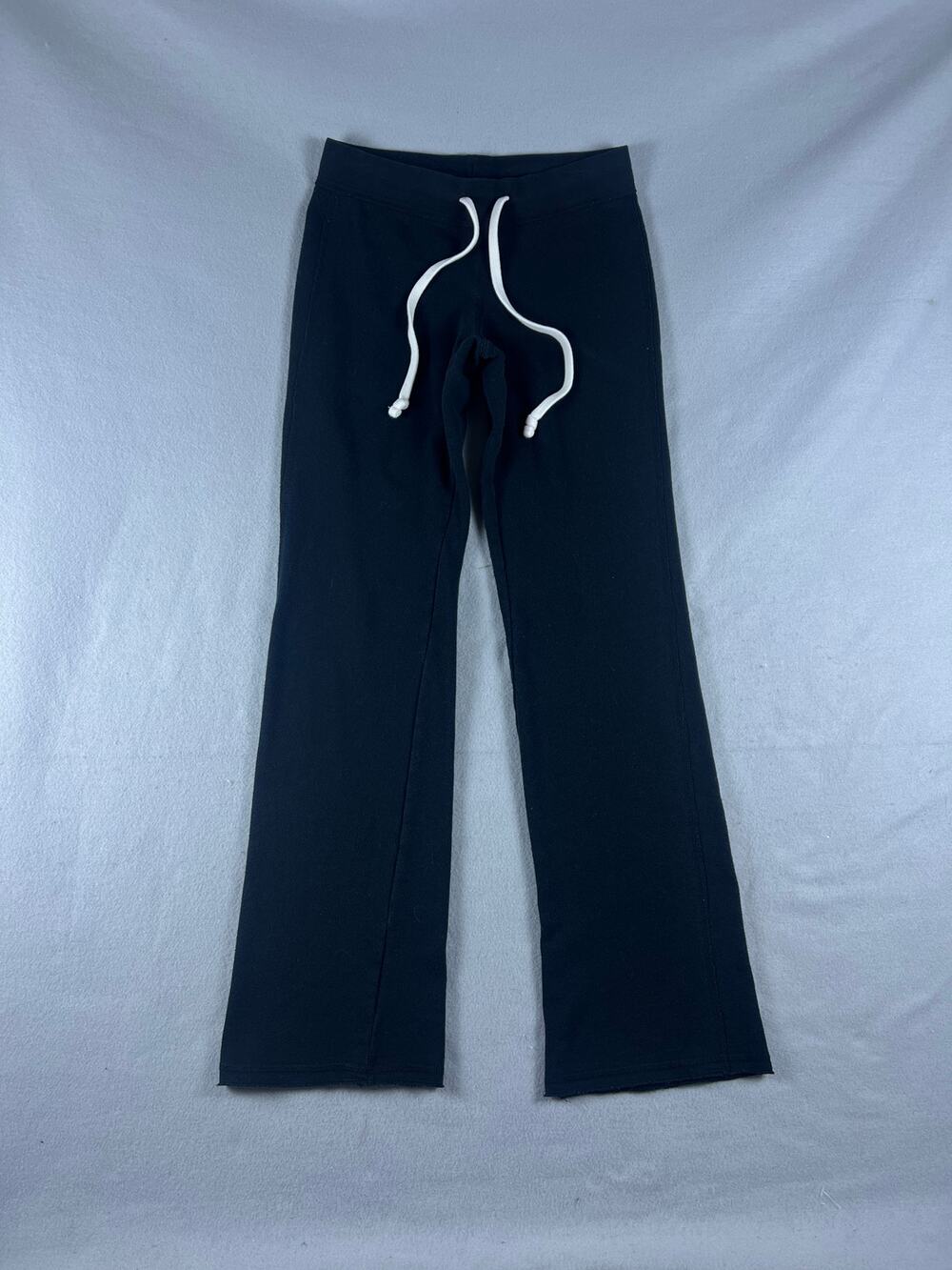 Mossimo Supply Sweatpants Womens XS Black Flared Leg Low Rise Loungewear Y2K